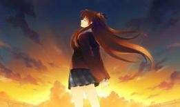 动漫雪菜,青春校园的治愈之光